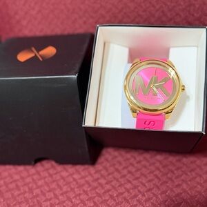 Michaels Gold and Pink Women's Watch